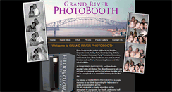Desktop Screenshot of grandriverphotobooth.com